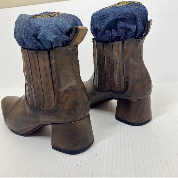 Freebird by Steven Leather Dane Chelsea Ankle Boots Bootie sz 10 - Picture 6 of 12